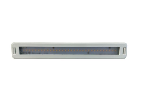 Led lampe komplett monolit hvit