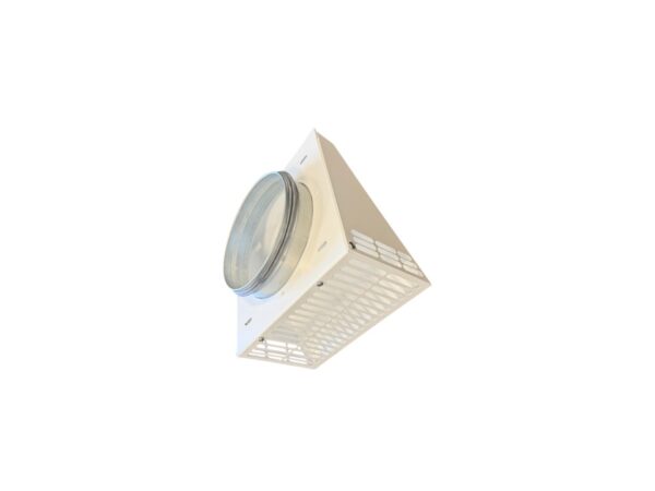 KAPPETES – Inntak/avkastkappe 125–250 mm Hvit