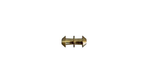 Skjøtenippel 1.9mm messing grønn drivreim 205618